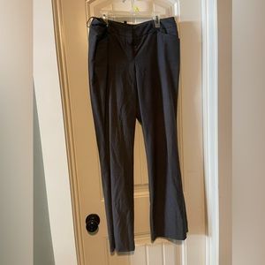 Worthington Modern Fit Solid Grey Dress Pants Sz 6 Petite
